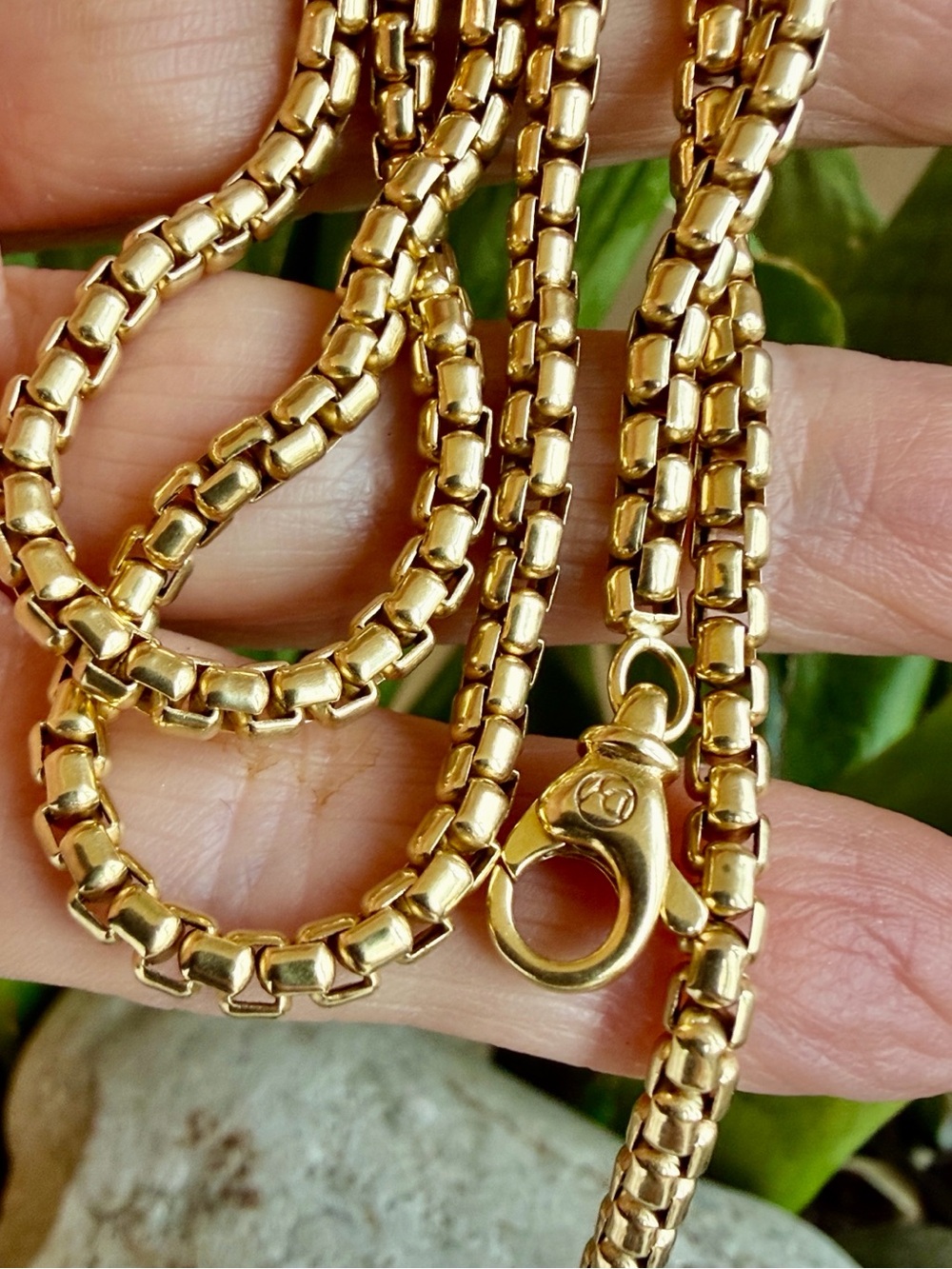 David Yurman 18k   chain